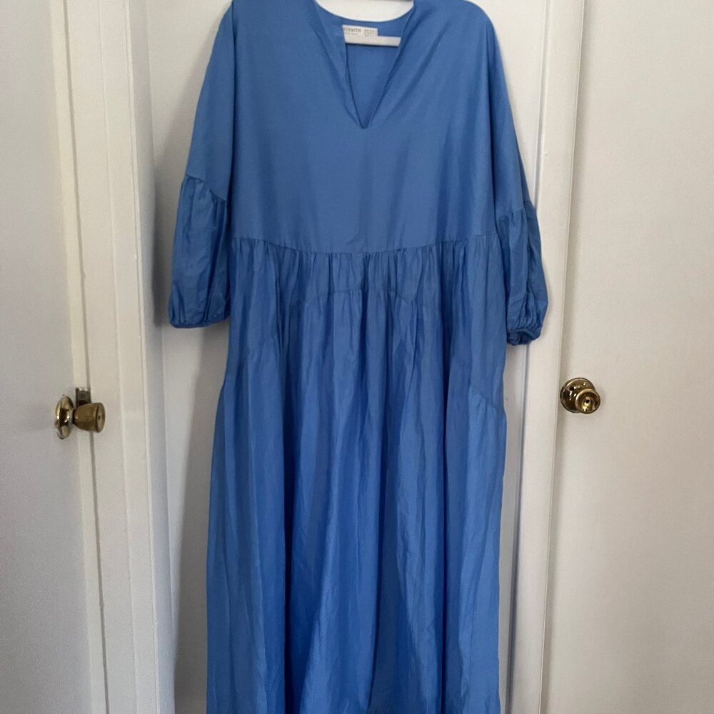 Hackwith Design House Circle Cut Gauze Dress (Siz… - image 1